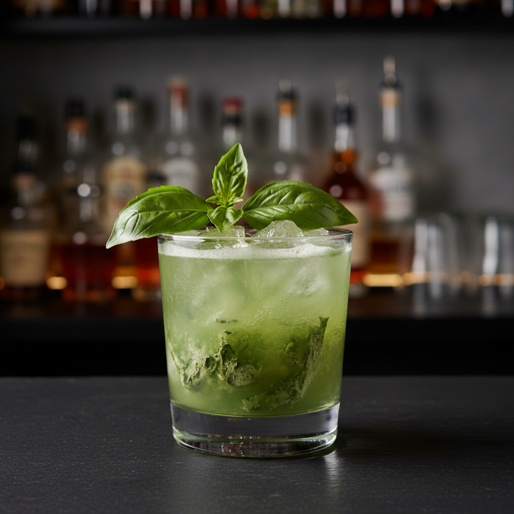 Gin Basil Smash